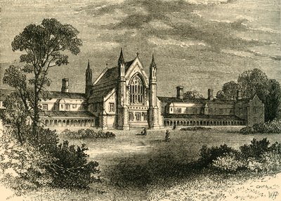 De visverkopers almshouses, Wandsworth, c1878 door Unbekannt