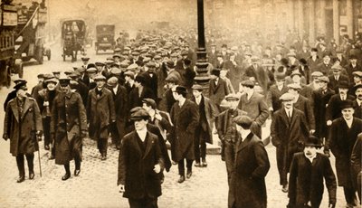 Het voetbalbataljon, Londen, Eerste Wereldoorlog door Unbekannt