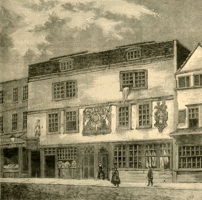 Het Fortune Theater, ca. 1872 door Unbekannt
