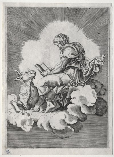 De Vier Evangelisten door Unbekannt