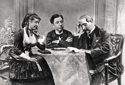 De Franse keizerlijke familie in ballingschap, Chislehurst, Kent, 1871-1873 door Unbekannt