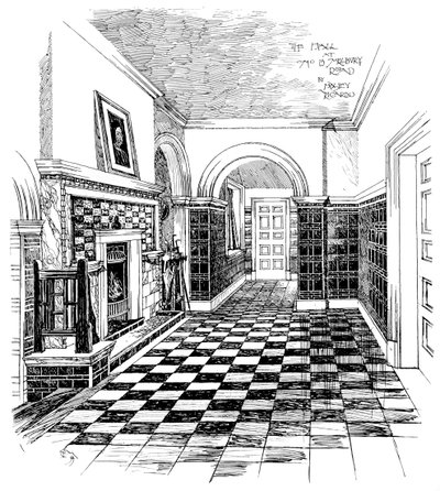 De Hal, 15, Melbury Road, 1899 door Unbekannt