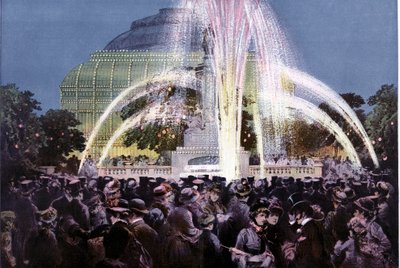 De Internationale Uitvindingen Tentoonstelling, Kensington, Londen, augustus 1885 door Unbekannt
