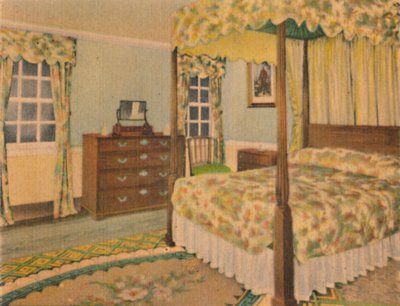 De Lafayette-slaapkamer, 1946 door Unbekannt