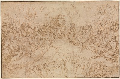 Het Laatste Oordeel, 1500s door Unbekannt