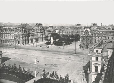 Het Louvre, Parijs, Frankrijk door Unbekannt