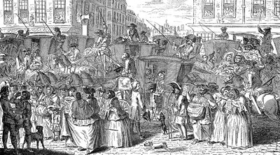 De Militaire Profeet..., april 1750 door Unbekannt