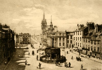 De gemeentelijke gebouwen, Aberdeen door Unbekannt