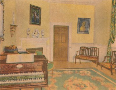 De Muziekkamer, 1946 door Unbekannt