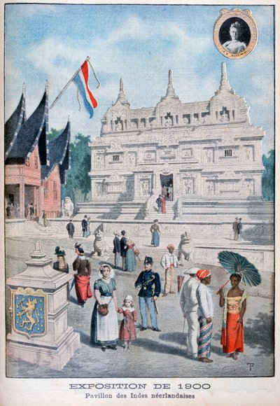 Nederlands-Indië paviljoen op de Wereldtentoonstelling van 1900, Parijs door Unbekannt