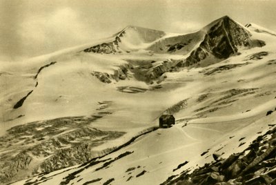 De Neue Prager Hütte, Großvenediger berg, Tirol, Oostenrijk, ca. 1935 door Unbekannt