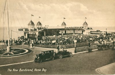 Het Nieuwe Muziekpaviljoen, Herne Bay, Kent door Unbekannt