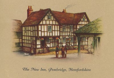 The New Inn, Penbridge, Herefordshire, 1939 door Unbekannt