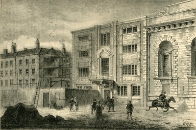 Het Oude Postkantoor, in Lombard Street, rond 1800, c1872 door Unbekannt