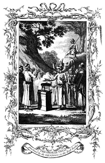 De beproeving, 1792 door Unbekannt