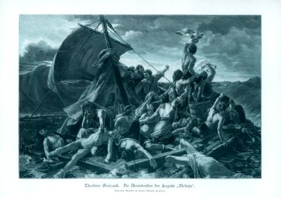 Het vlot van de Medusa, 1900 door Unbekannt