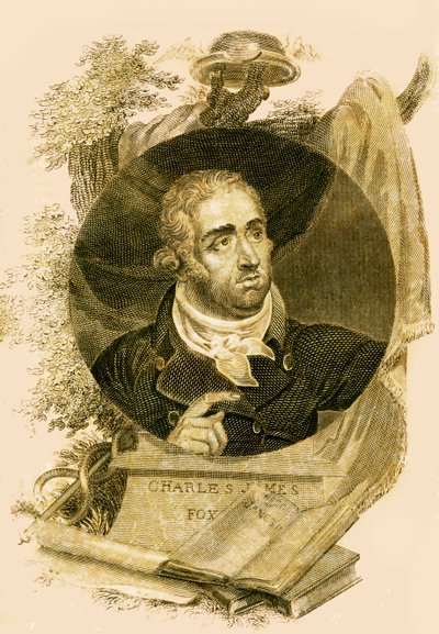De zeer eerbiedwaardige Charles James Fox, 1749-1806 door Unbekannt
