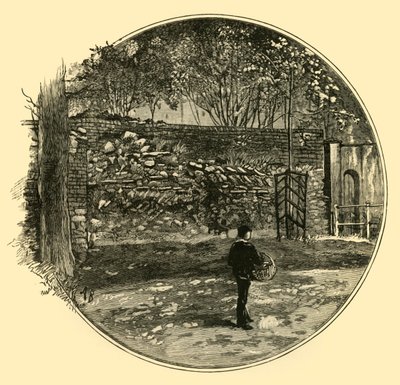 De Romeinse Muur bij Dorchester, 1898 door Unbekannt