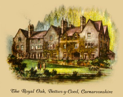 De Royal Oak, Bettws-y-Coed, Carnavonshire, 1936 door Unbekannt