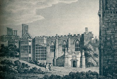 De Ruïnes van Cowdray House, nabij Midhurst, Sussex, 1907 door Unbekannt