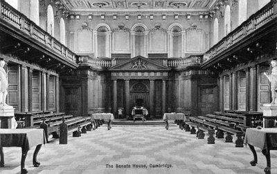 Het Senaatshuis, Cambridge, Cambridgeshire, eind 19e eeuw door Unbekannt