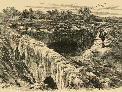 De graven van de koningen in Jeruzalem, 1890 door Unbekannt