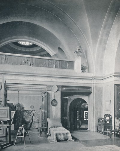 Het atelier, late 19e eeuw door Unbekannt