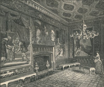 De Tapijtkamer, 1886 door Unbekannt