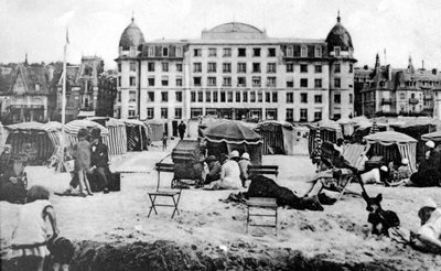 Het Trouville Paleis, Trouville, Frankrijk door Unbekannt
