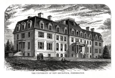 De Universiteit van New Brunswick, Fredericton, Canada door Unbekannt
