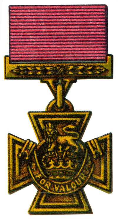 Het Victoria Cross door Unbekannt