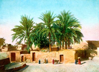 Het Dorp Karnak, Egypte door Unbekannt