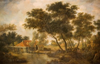 De watermolen door Unbekannt