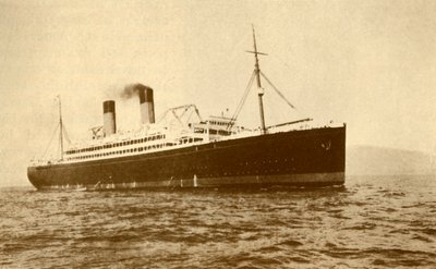 De White Star Liner Doric 16.484 ton door Unbekannt