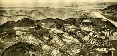 De Wienerwaldweg, Wenen, Oostenrijk, ca. 1935 door Unbekannt