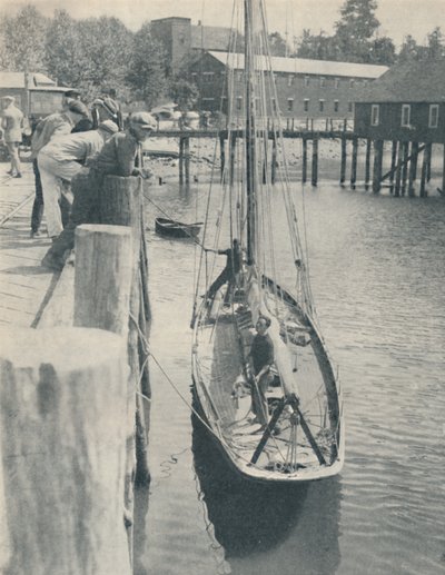 Het jacht dat de wereld rondzeilde, 1936 door Unbekannt