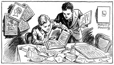 De vreugden van postzegels verzamelen, 1937 door Unbekannt
