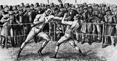 Het laatste vuistgevecht, Farnborough, Hampshire, 17 april 1860 1951 door Unbekannt