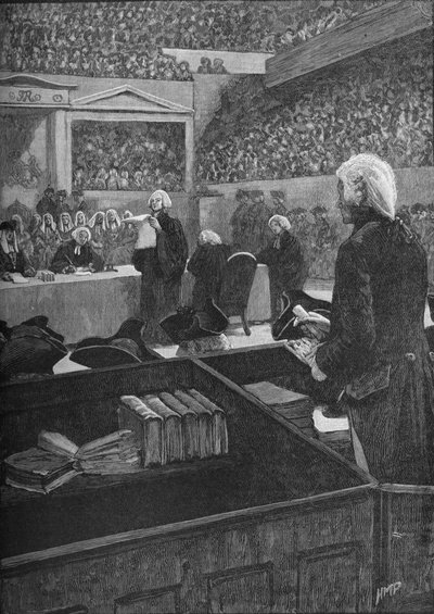Het proces van Warren Hastings, 1788-1795, 1905 door Unbekannt