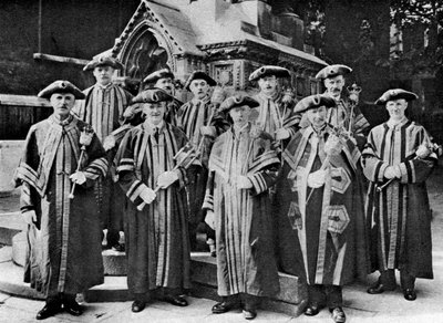 De wijkbodes, Guildhall, Londen, 1926-1927 door Unbekannt