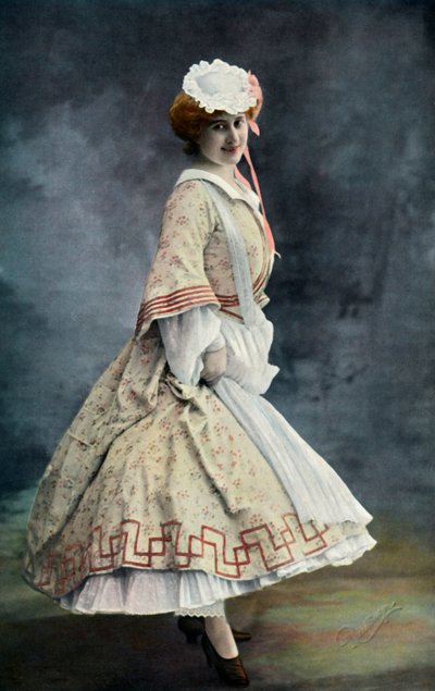 Theatre Des Varietes. La Chauve-Souris. Arlette. - Mlle. Jeanne Saulier, 1904 door Unbekannt