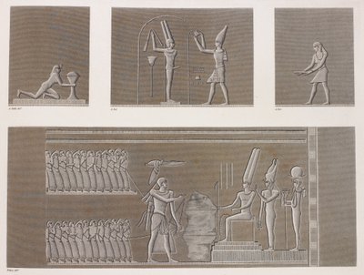 Thebe: Karnak, close-up door Unbekannt