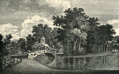 De...tuinen van West Wycombe Park, Buckinghamshire, midden 18e eeuw, 1903 door Unbekannt