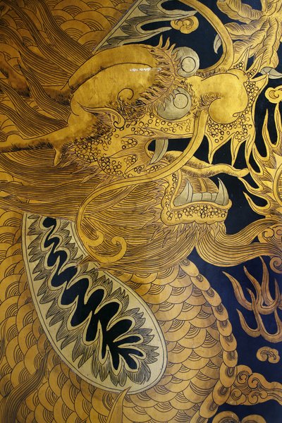 Deur van Thian Hock Keng tempel door Unbekannt