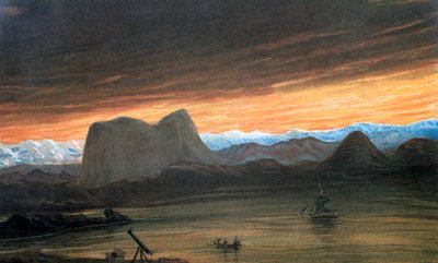 Totale zonsverduistering, 1851 1857 door Unbekannt