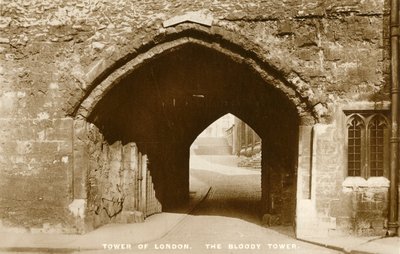 Tower of London. De Bloedige Toren, ca. 1910 door Unbekannt