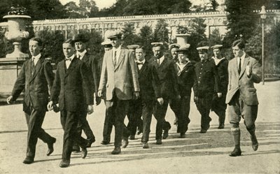 Training van rekruten in de Royal Naval Volunteer Reserve, Eerste Wereldoorlog, 1914, ca. 1920 door Unbekannt