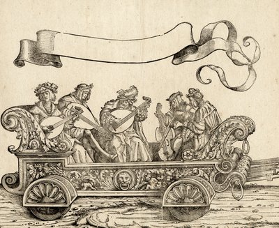 Triomfen van Maximiliaan I door Unbekannt