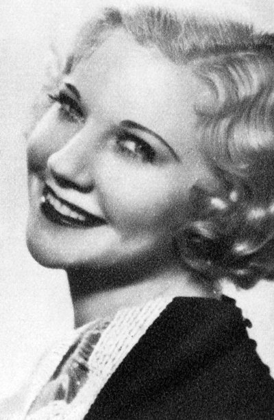 Una Merkel, Amerikaanse filmactrice, 1934-1935 door Unbekannt