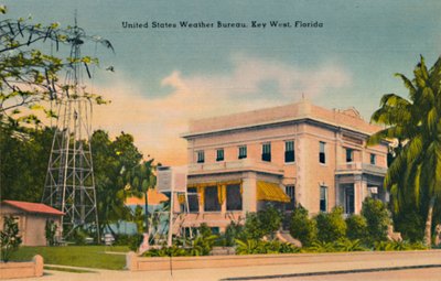 United States Weather Bureau, Key West, Florida, ca. 1940s door Unbekannt